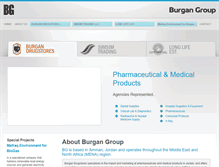 Tablet Screenshot of burgan.com.jo